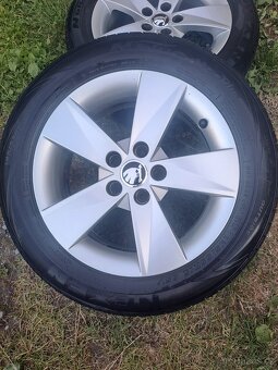Alu kola 5x100 Škoda Fabia, Roomster 195/55 R15 - 4