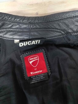 Dámské kožené kalhoty na motorku Ducati - 4