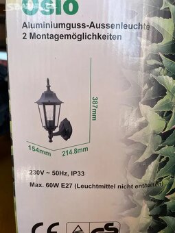 Venkovní světla na fasádu Lumina Oslo - 4