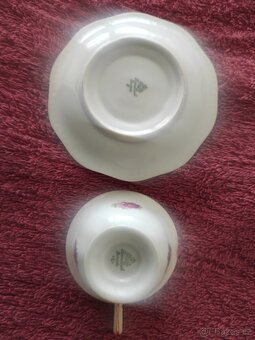 Starožitný šálek s podšálkem-Rosenthal-5 Ks - 4