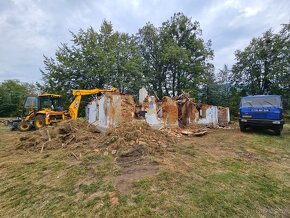 Práce s bagrem +sklápěč 4x4 - 4