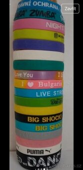 Gumové náramky na ruku - 4