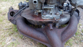 Prodam komplet hlavu motora škoda s karburatorem - 4