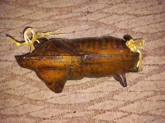 Starožitná dvoudílná forma Velikonoční beránek - 4