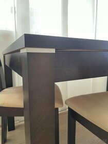 Jídelní sestava stůl + 6x židle - 4