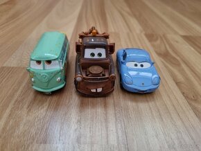 modely autíček z filmu Auta 1,2,3 - 4