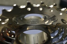 old school kazeta SHIMANO DEORE XT CS-M737 8 speed 11-28 MTB - 4
