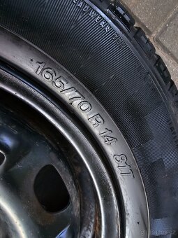Letní kola 5x100 Škoda Fabia R14 5J ET35 165/70 - 4