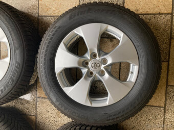 ALU disky 5x114.3 R17 Toyota RAV4 - originál - 4