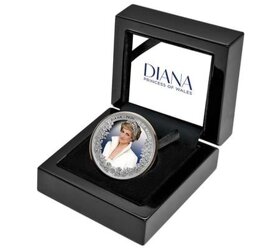 DIANA PRINCEZNÁ Z WALESU 1 Oz strieborná minca 2022 - 4