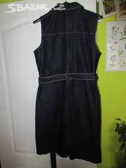 Riflové šaty - RESERVED DENIM vel. 42. - 4