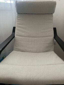 IKEA Křeslo a podnožka POANG - 4