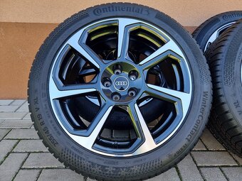 19" 5x112 AUDI Q3 + 255/45R19 CONTINENTAL zimné NEW dot2025 - 4