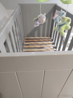 Postýlka s matrací - 4