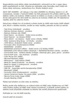 nové i použité PC hry v top stavu + AKCE hry ZDARMA - 4