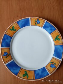 Talíře mělké,porcelánové 5ks - 4