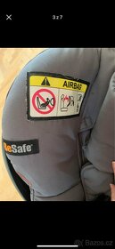 Prodám dětskou sedačku vajíčko Besafe s adaptery - 4