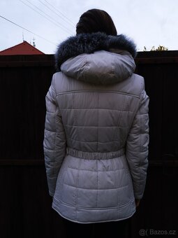 Luxusní bunda KARA s liškou,vel.S - 4