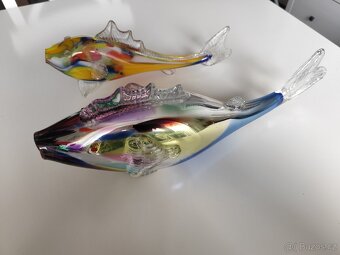 Hutní sklo ryby - 4