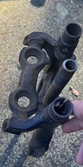 Harley Davidson R 1936 rám, motor, vidlici - 4