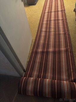 Retro pruhovaný koberec běhoun - 4