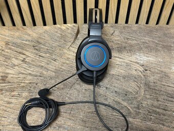 Audio-Technica ATH-G1 Černá-Modrá PC sluchátka - 4