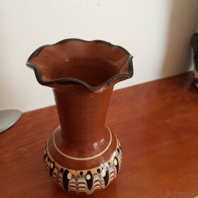 Prodám: keramická váza vázička výška 14,7 cm - 4