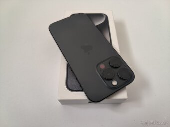apple iphone 15 PRO 128gb Black Titanium / Batéria 90% - 4