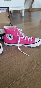 tenisky Converse - růžové, kotníkové - 4