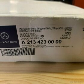 Mercedes Benz E trieda zadné kotúče W213 S213 - 4