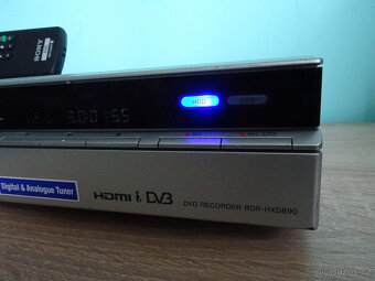 DVD rekordér SONY RDR-HXD890 -160 GB HDD, HDMI, USB - - 4