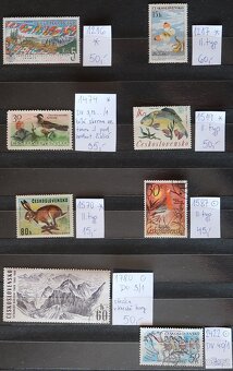 Známky ČSSR – DV, DO, typy, sešitky - 4