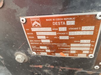 Desta vysokozdvižný vozík 2. t - 4