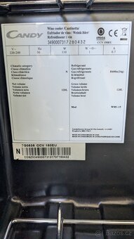 Vinotéka Candy CCV 150 EU černá - 4