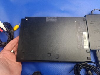 PS2 PlayStation 2 Slim + Hry - 4