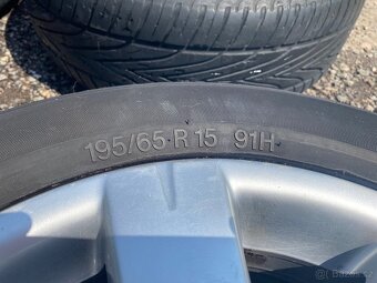 Prodám sadu kol 5x112 195/65 R15 - 4