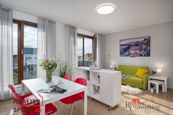 Pronájem, byty/1+kk, 36.6 m2, Ústecká 1261/38, Dolní Chabry, - 4