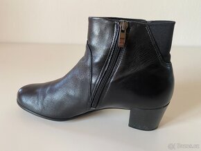 Kožené kotníkové boty Ecco - 4