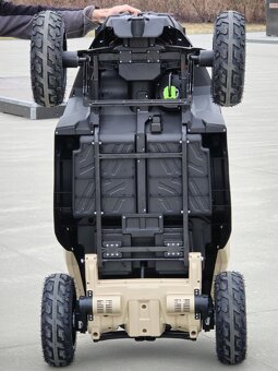 Dětská elektrická buggy s nafukovacími koly, dojezd 4-5 hod - 4