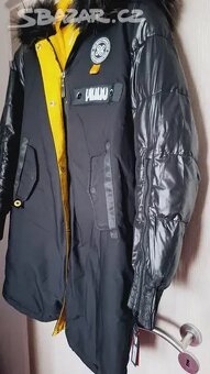 Dámská zimní bunda,parka vel.XLtop stav jako nové - 4
