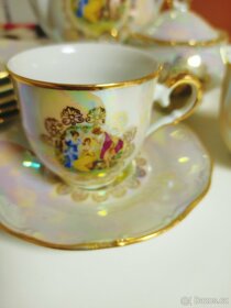 Perleťová kávová souprava - 4