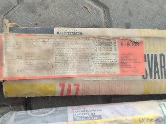 SVAŘOVACÍ ELEKTRODY JEŠTĚ STARÉ KVALITNÍ - 4