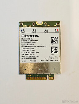 LTE modem - Fibocom L860-GL CAT16 M.2 WWAN - 4