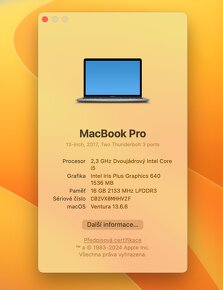 Macbook PRO 13, 16GB RAM - 4