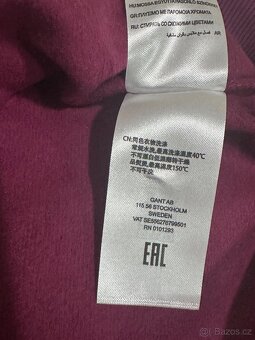 Gant sweatshirt dark red/purple XXL - 4