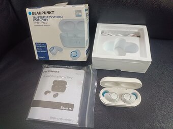 Bezdrátová sluchátka Blaupunkt BTW 10 WH Bluetooth 5.3, nové - 4