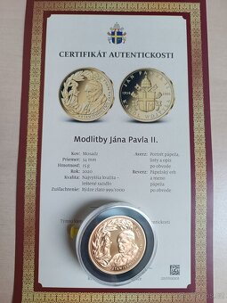 Papez Jan Pavel II. 5ks medajli - 4