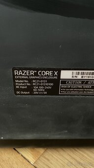 Razer core X, Radeon RX Vega 64 - 4