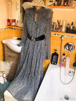 saty#kvetinove#maxi# dlouhe# H&M# tehotenske#univerzalni - 4