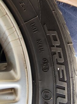 Hlinikové ráfky+nové pneu 205/55r16 na renault - 4